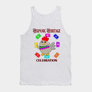 Chicken Hispanic Heritage Celebration Tank Top